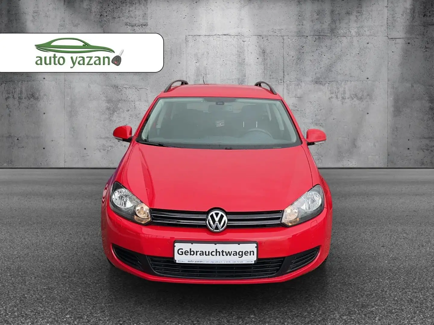 Volkswagen Golf VI Variant Comfortline / Sitzheizung /EURO5 Rouge - 2