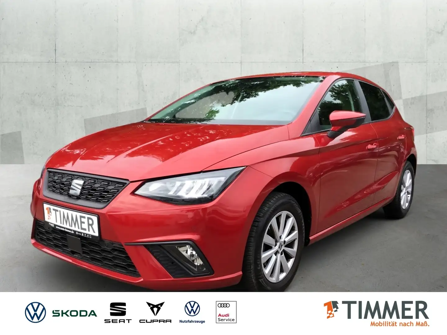 SEAT Ibiza 1.0 TSI STYLE *LED *RKAM *VIRTUAL *TEMPO *NAVI *S Rot - 1