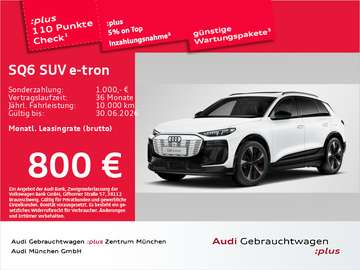 SQ6 e-tron Pano/B&O/Matrix/21"Zoll