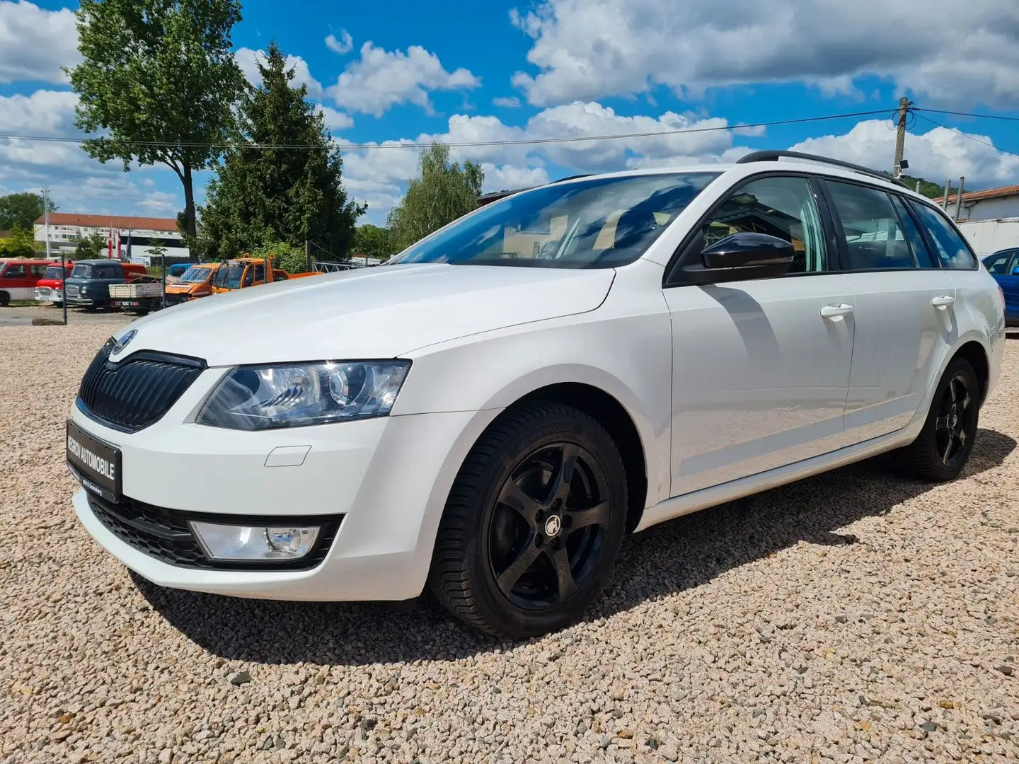 Skoda Octavia Combi Ambition Blanc - 1