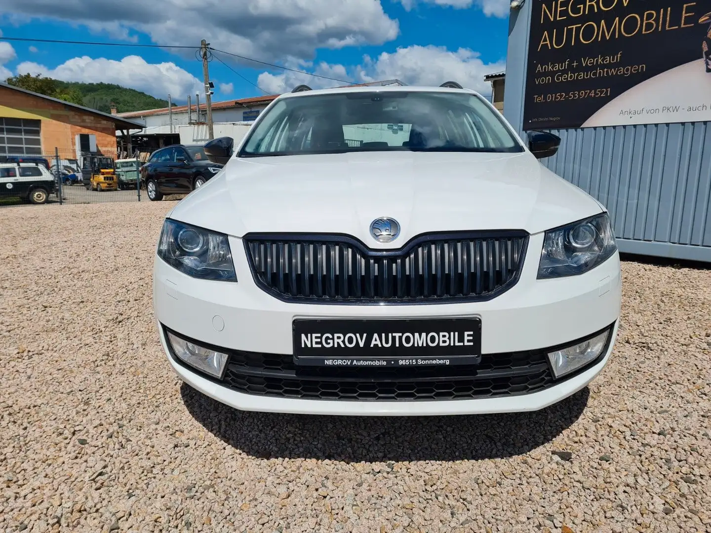 Skoda Octavia Combi Ambition Blanc - 2