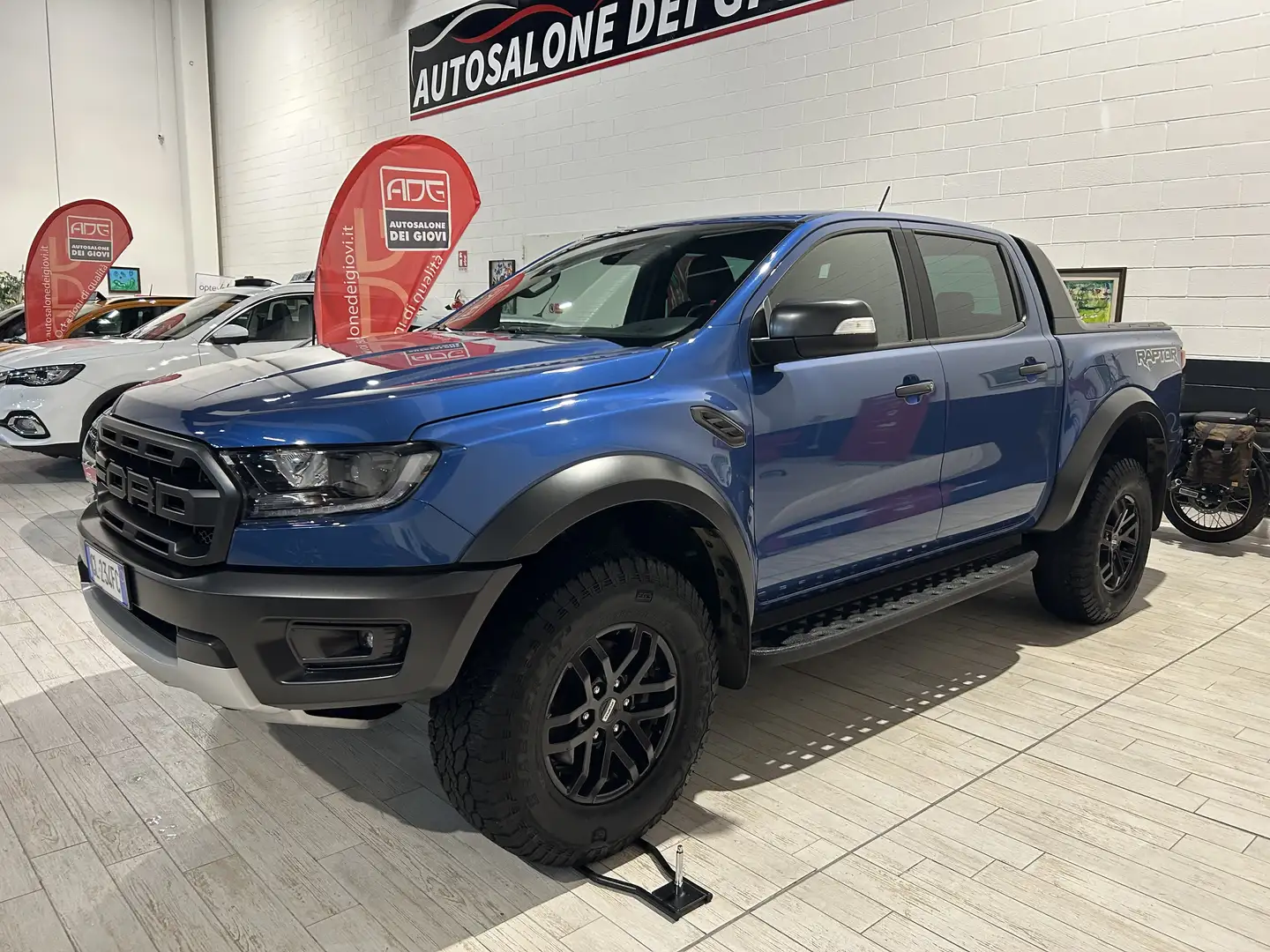 Ford Ranger Raptor 2.0 213CV ECOBLUE UNICO PROPIETARIO AZIENDALE Bleu - 2