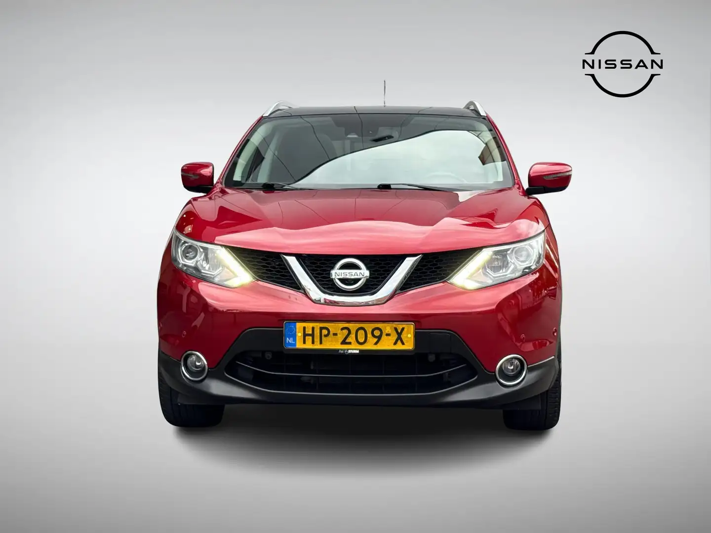 Nissan Qashqai 1.2 Tekna | Trekhaak | Navigatie | Leder | 360° Ca Rouge - 2