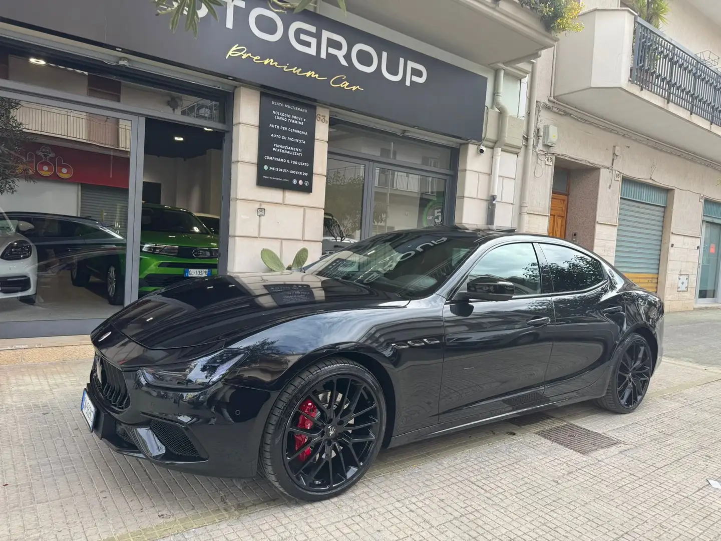 Maserati Ghibli 3.0 V6 GRANSPORT 350cv My19 Noir - 1