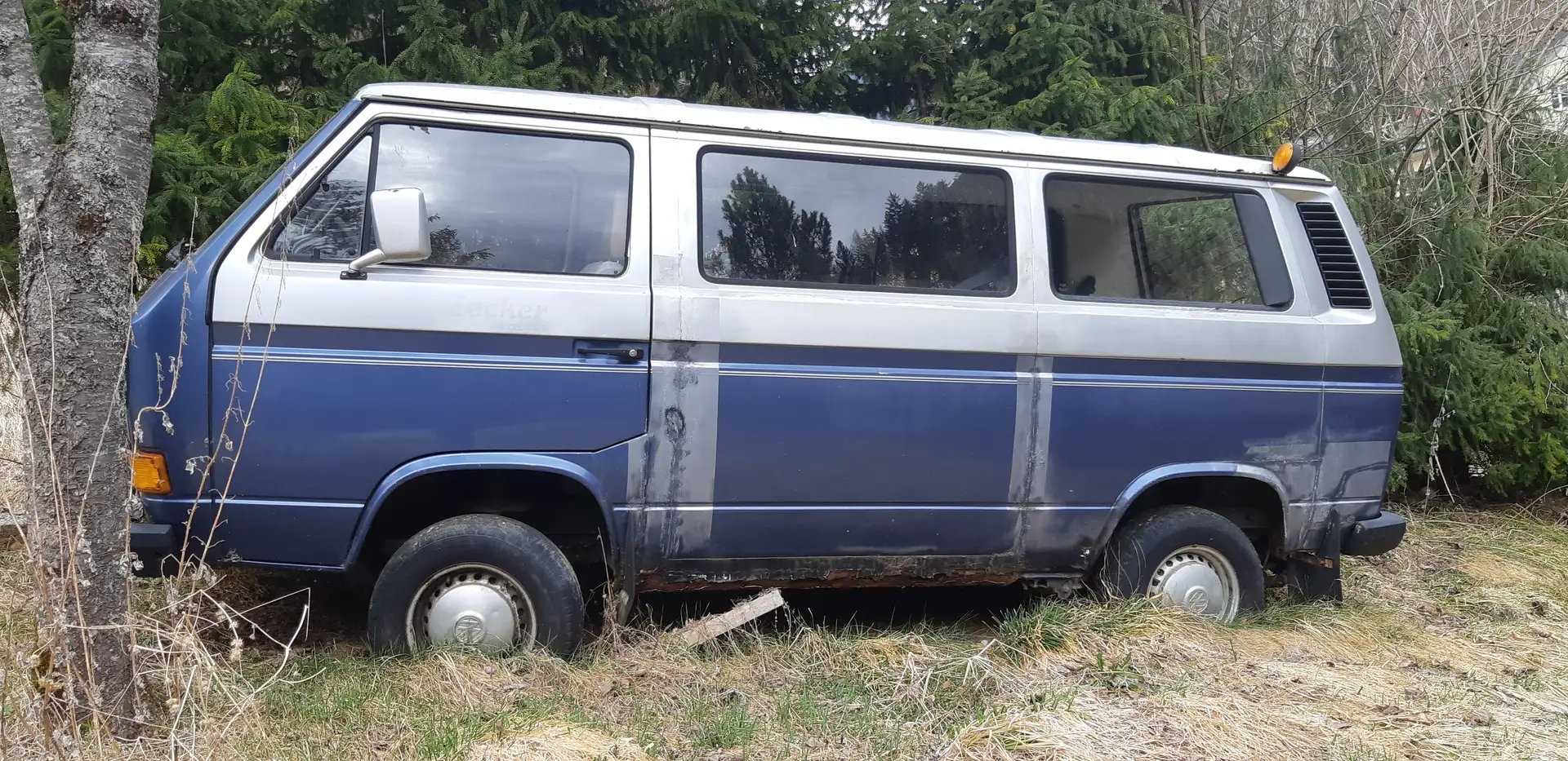 Volkswagen Bus T3 253 Allrad Syncro (95) Blauw - 1