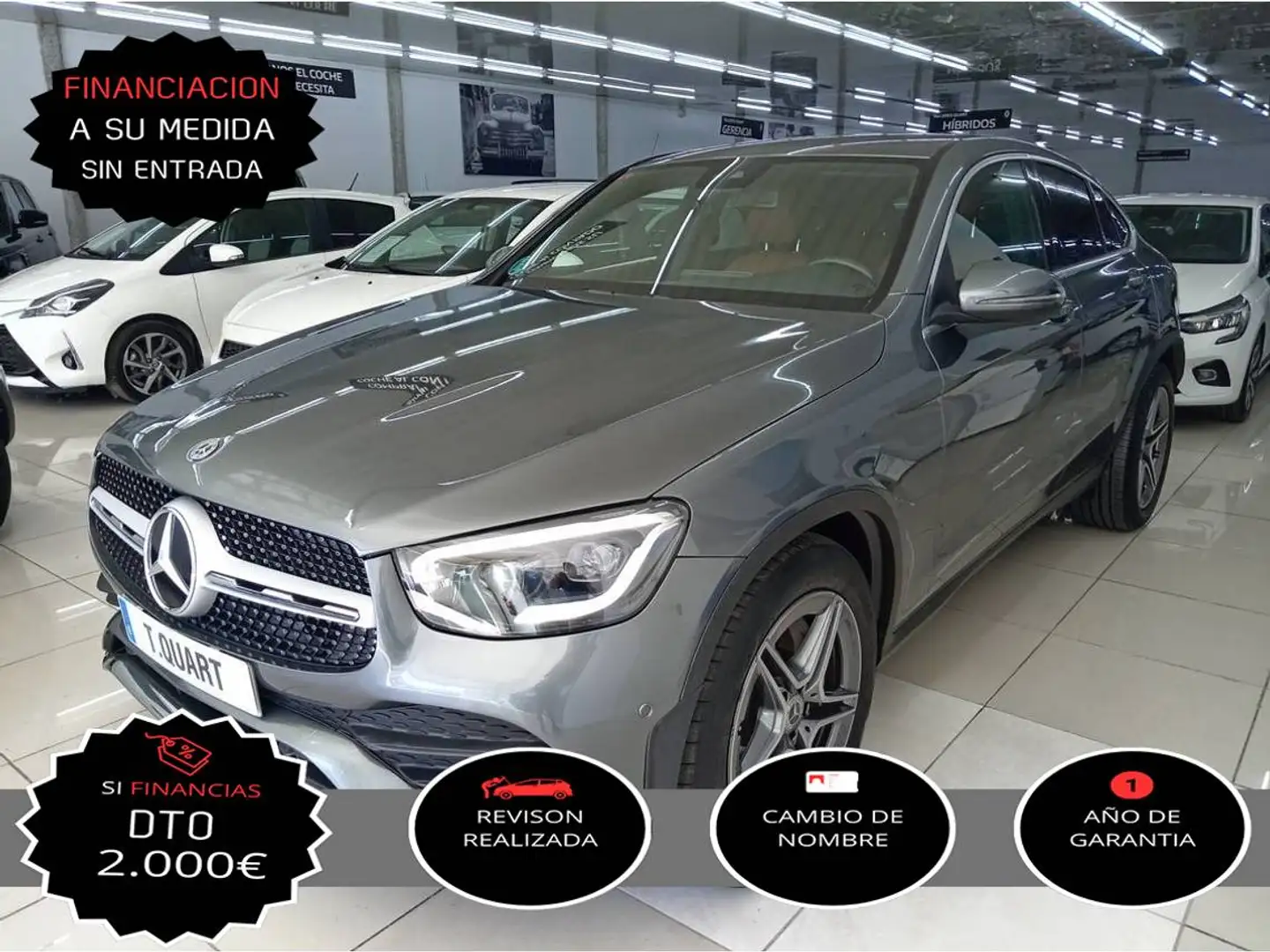 Mercedes-Benz GLC 220 220d 4Matic 9G-Tronic Grau - 1