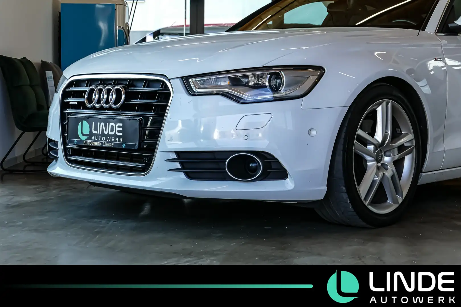 Audi A6 3.0 TDI quattro S-Line |LEDER|NAVI|ACC|19 ALU Blanc - 2