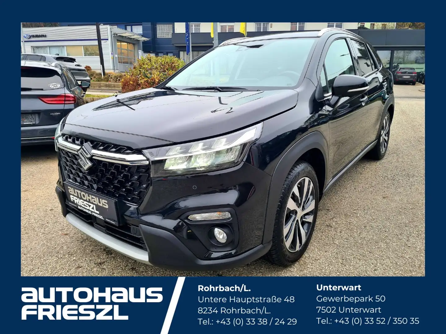Suzuki S-Cross 1,4 GL+ DITC Hybrid ALLGRIP, AHK, PANO, Schwarz - 1