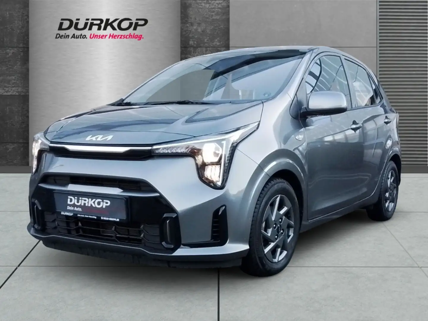 Kia Picanto 1.0 EU6d 1.2 DPI MT Vision Navi Apple CarPlay Andr Grijs - 1