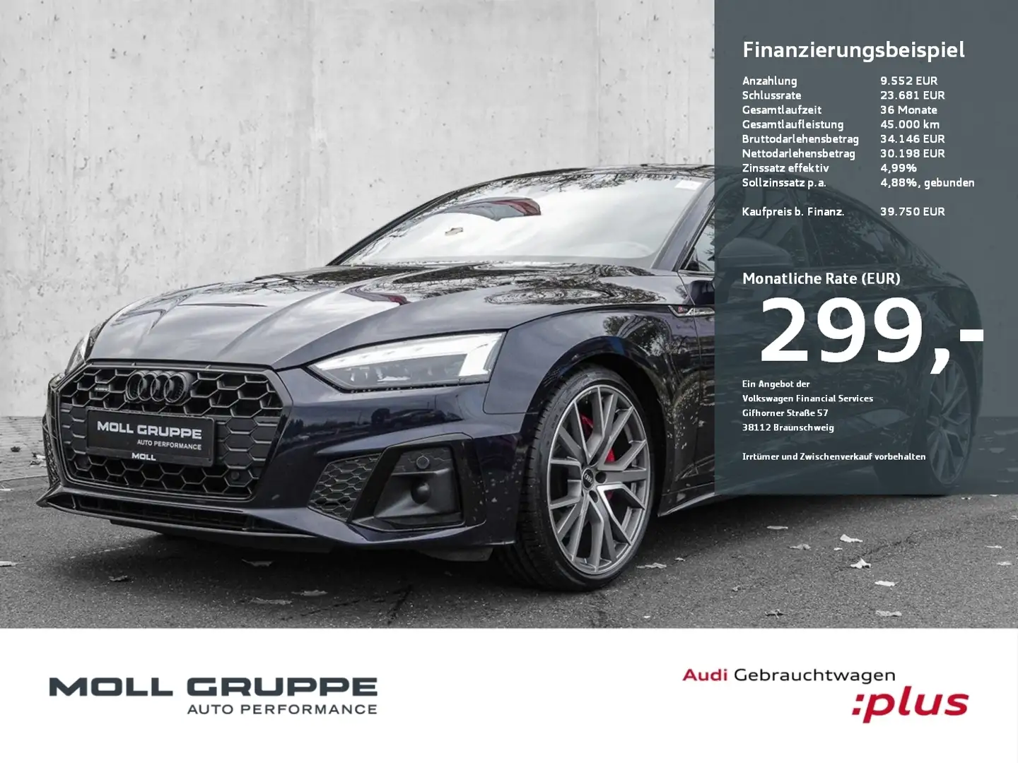 Audi A5 Sportback 3.0 TDI quattro tiptronic LED Ambiente 2 - 1