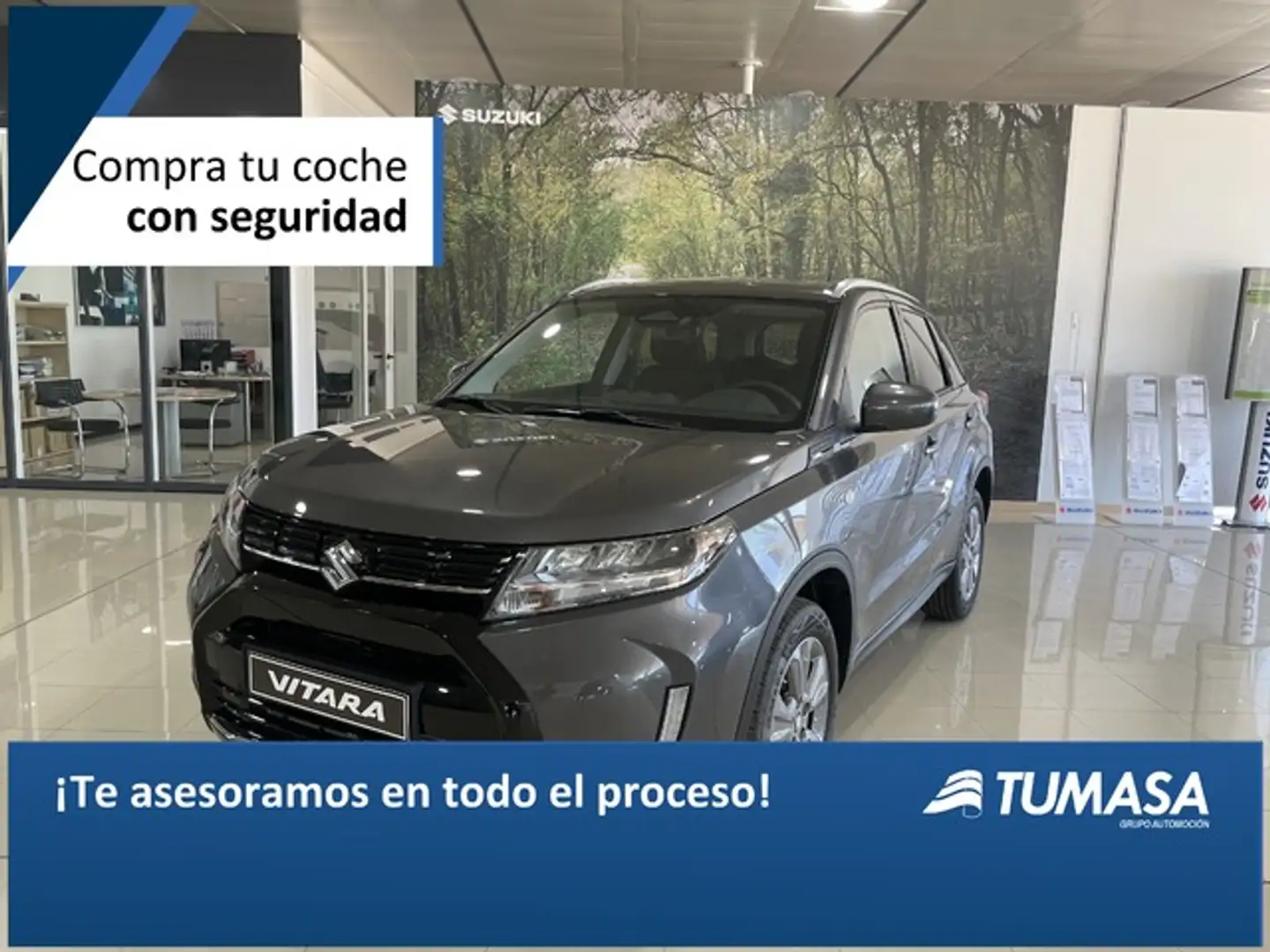 Suzuki Vitara 1.4T Mild Hybrid S2 Gris - 1