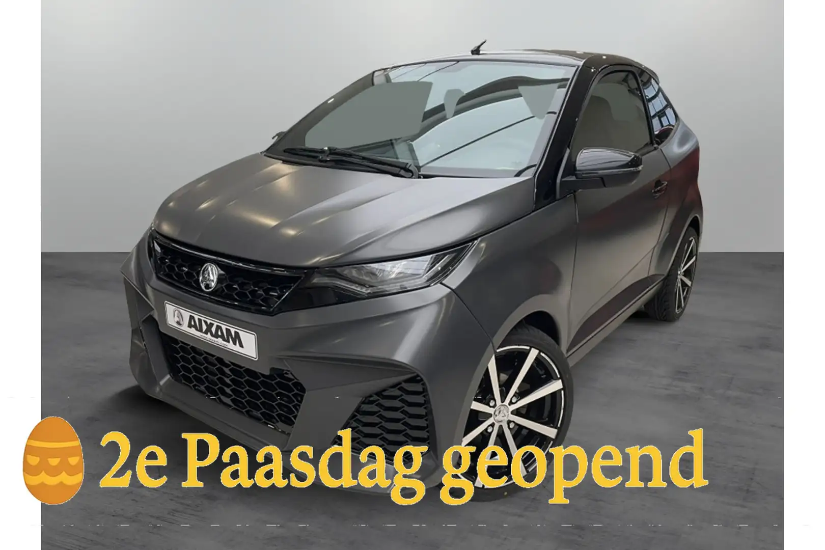 Aixam GTI [ CAMERA I VERWARMING I NAVI I DIESEL ] Gris - 1