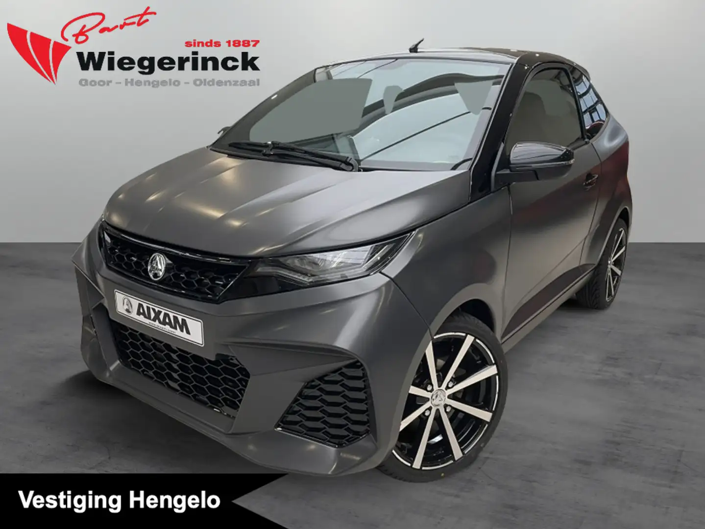 Aixam GTI [ CAMERA I VERWARMING I NAVI I DIESEL ] Grigio - 1