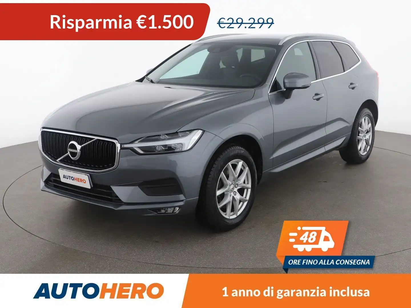 Volvo XC60 2.0 B4 Diesel Momentum Pro AWD Grigio - 1