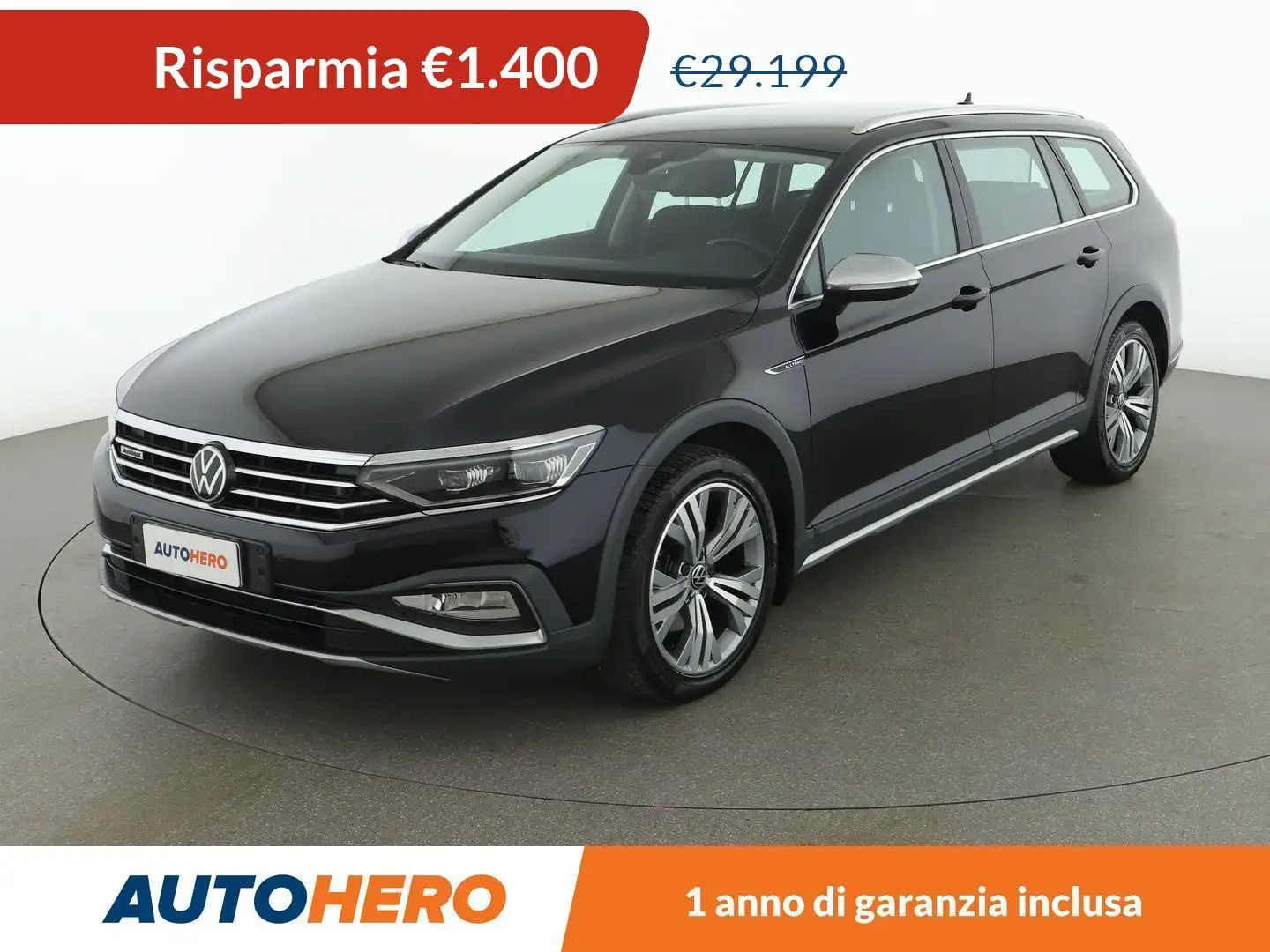 Volkswagen Passat Alltrack 2.0 TDI 4Motion Чорний - 1