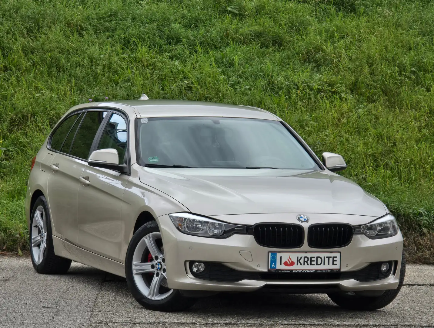 BMW 320 d Top* Kredit* Automatik* Tempomat* Sitzheizung* Grau - 2