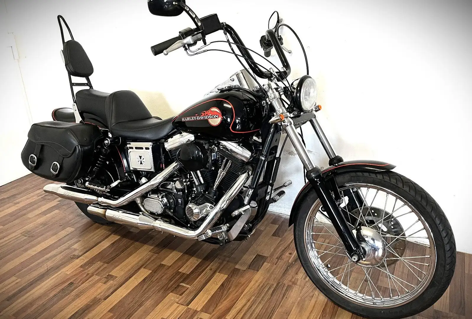 Harley-Davidson Dyna Wide Glide Oldtimer Evo   BRD EZ Negru - 1
