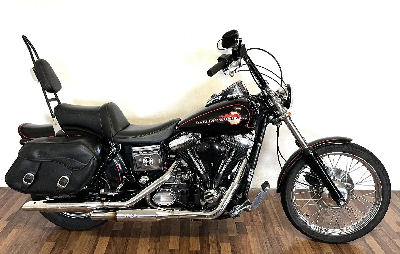 Harley-Davidson Dyna Wide Glide Oldtimer Evo   BRD EZ Fekete - 2