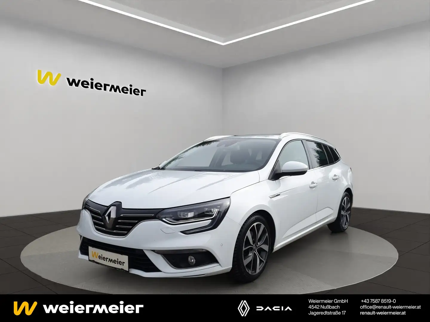 Renault Megane Grandtour Bose Energy dCi 130 Weiß - 1