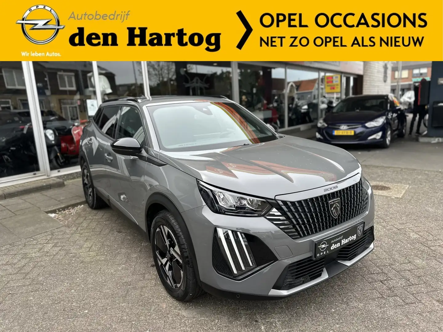 Peugeot 2008 1.2 PureTech Allure 130PK/Stoelverwarming/ECC/PDC. Grijs - 1