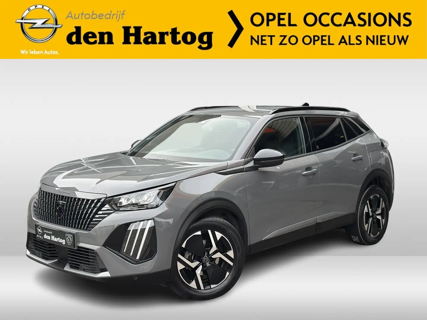 Peugeot 2008 1.2 PureTech Allure 130PK/Stoelverwarming/ECC/PDC. Grijs - 1