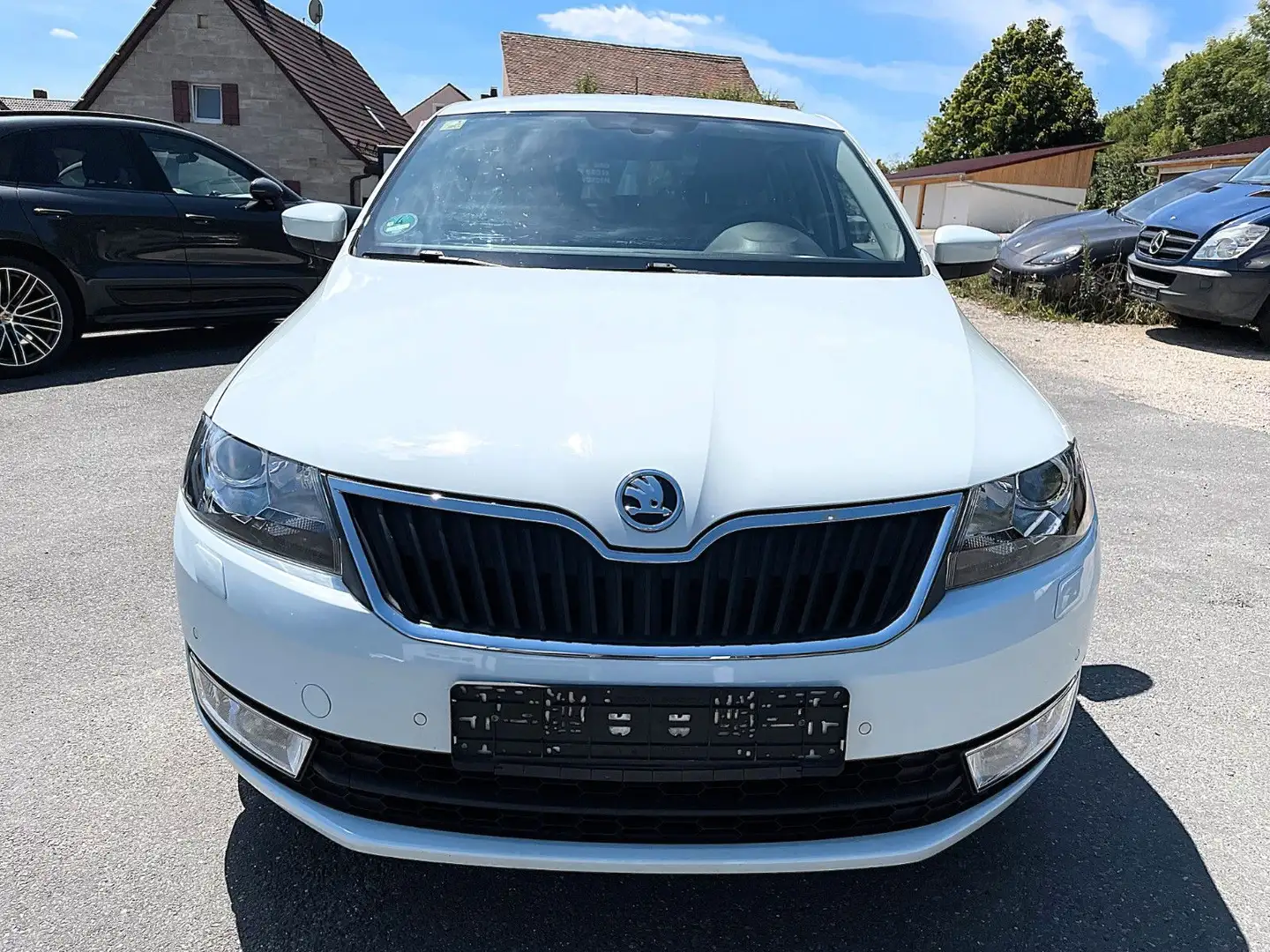 Skoda Rapid/Spaceback Spaceback Joy"TOP" 1.4L/DSG AUTOM/1.HAND/ Blanco - 2