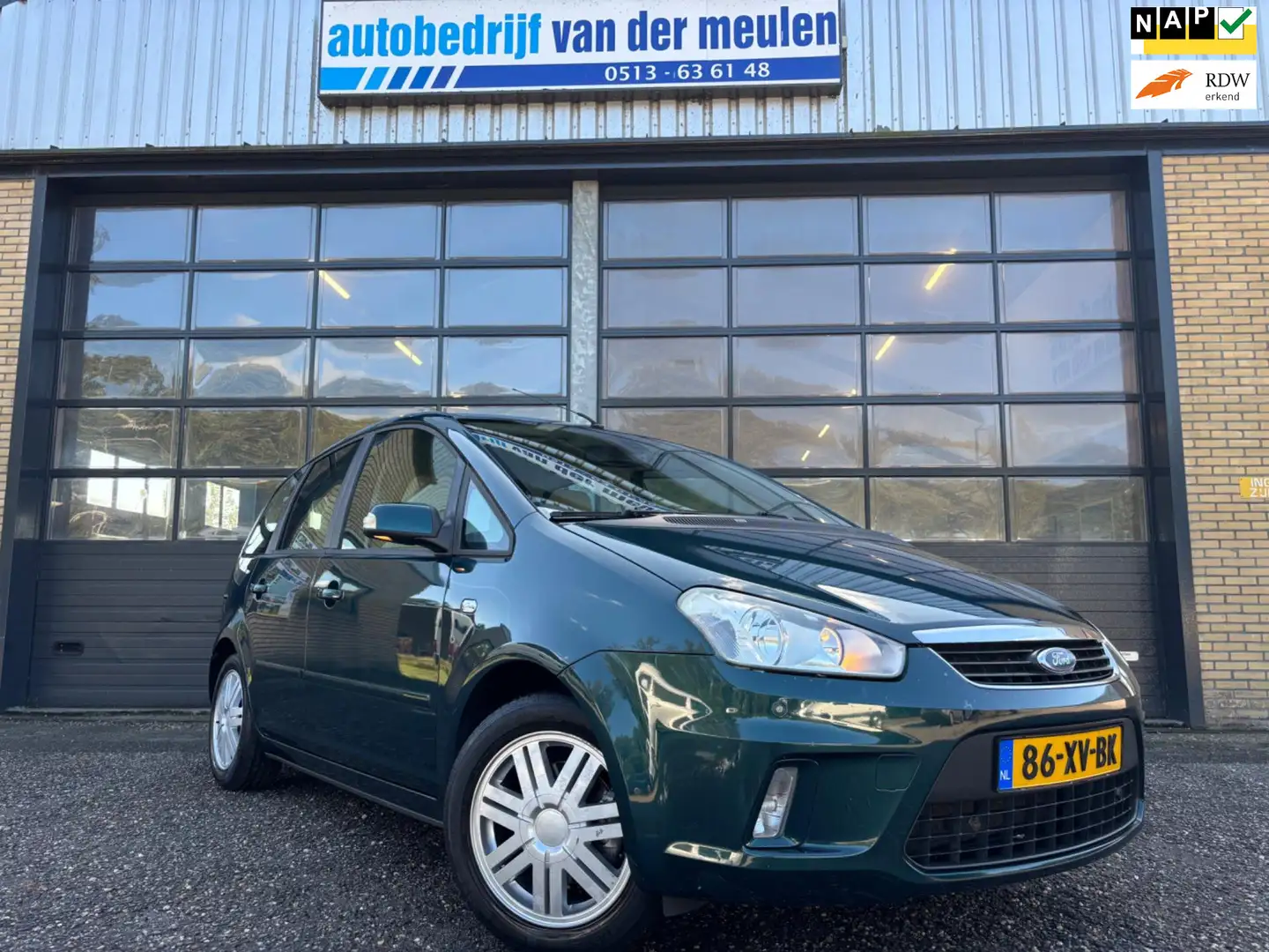 Ford C-Max 1.6-16V Ghia zeer luxe 168.000 km Ned. auto! Vert - 1