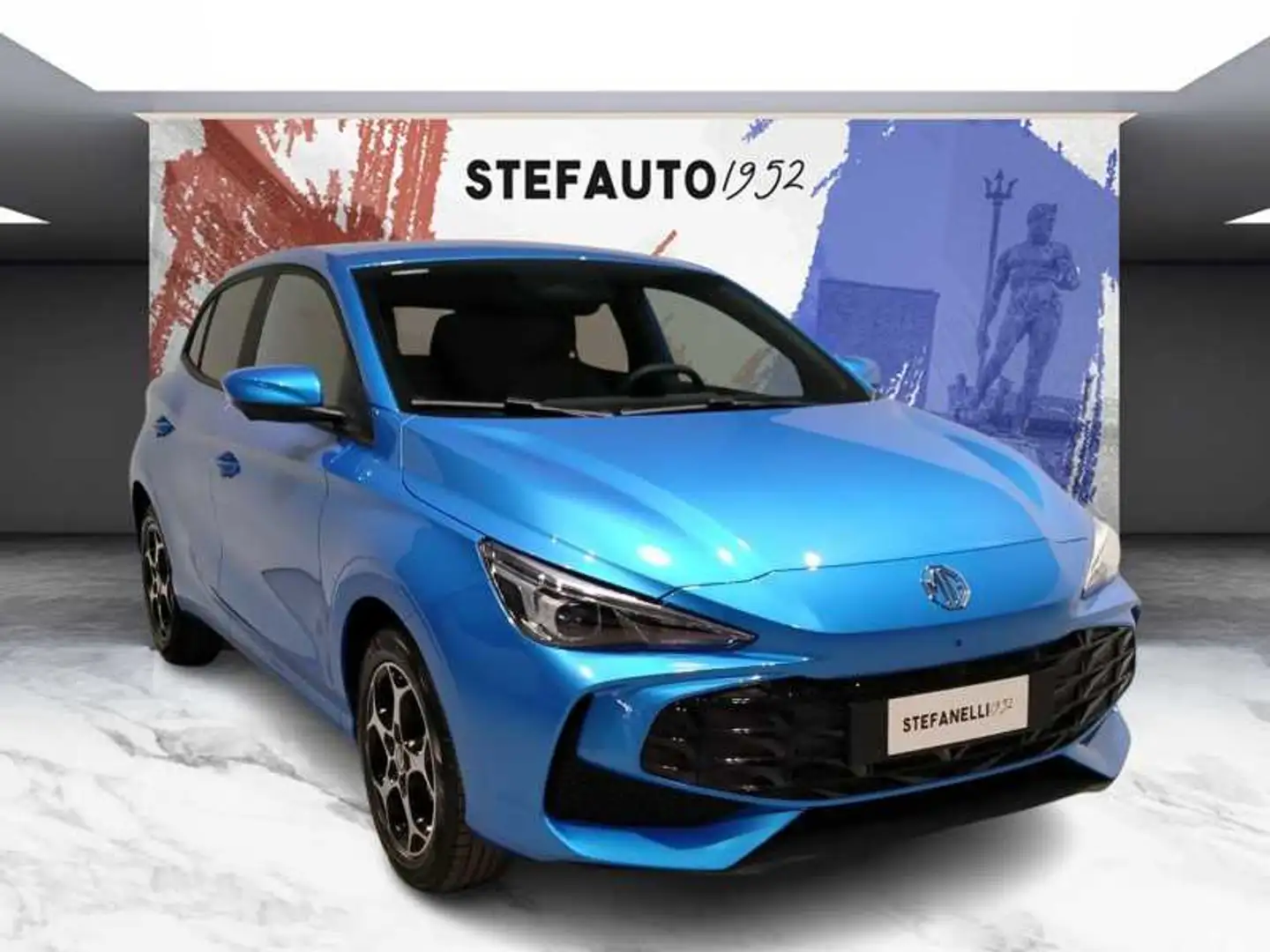 MG MG3 3 Hybrid+ Luxury Ibrida - JSO - Como Blue - Similp Blauw - 1