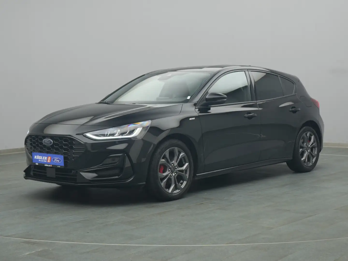 Ford Focus ST-Line 125PS/Fahrassist.&Winter-Paket Zwart - 2