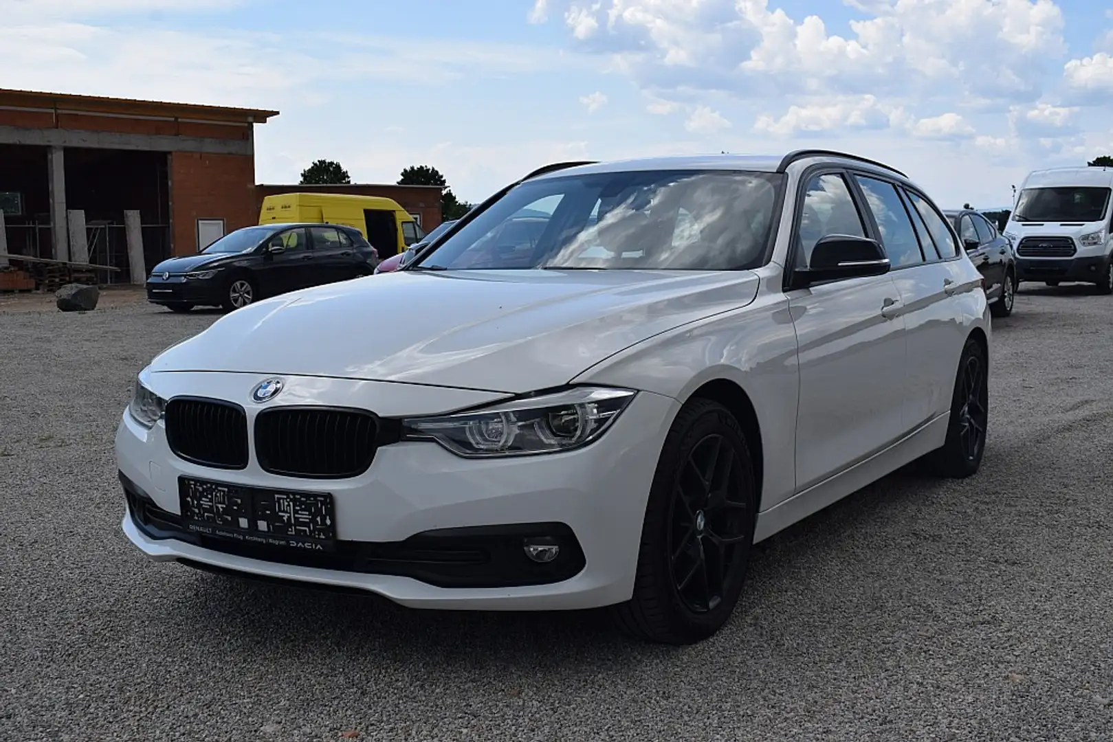 BMW 316 d Touring Aut. Weiß - 2