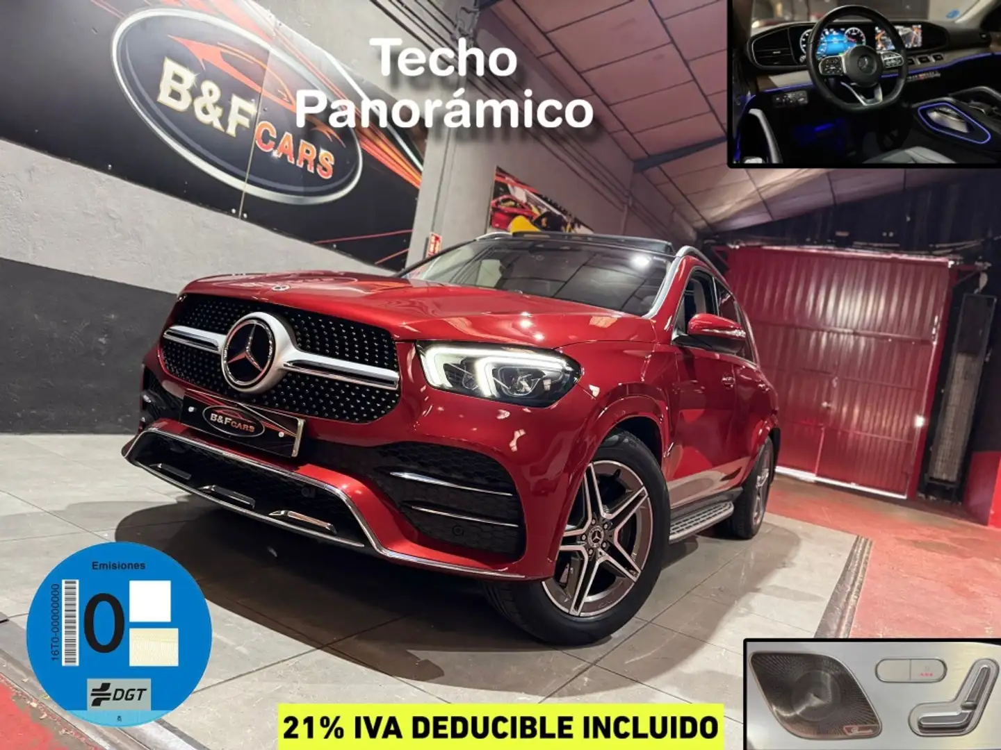 Mercedes-Benz GLE 350 350de 4Matic Aut. Violett - 1