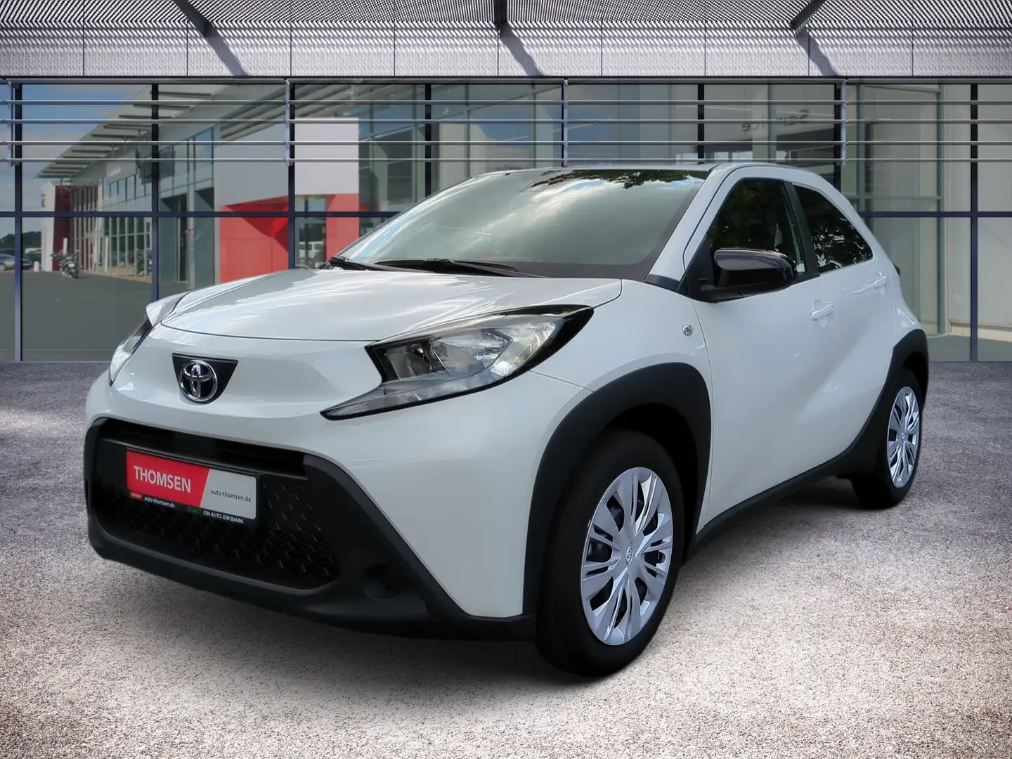 Toyota Aygo 1.0 Play Navi ACC Kam. SpurH DynLicht Wit - 2