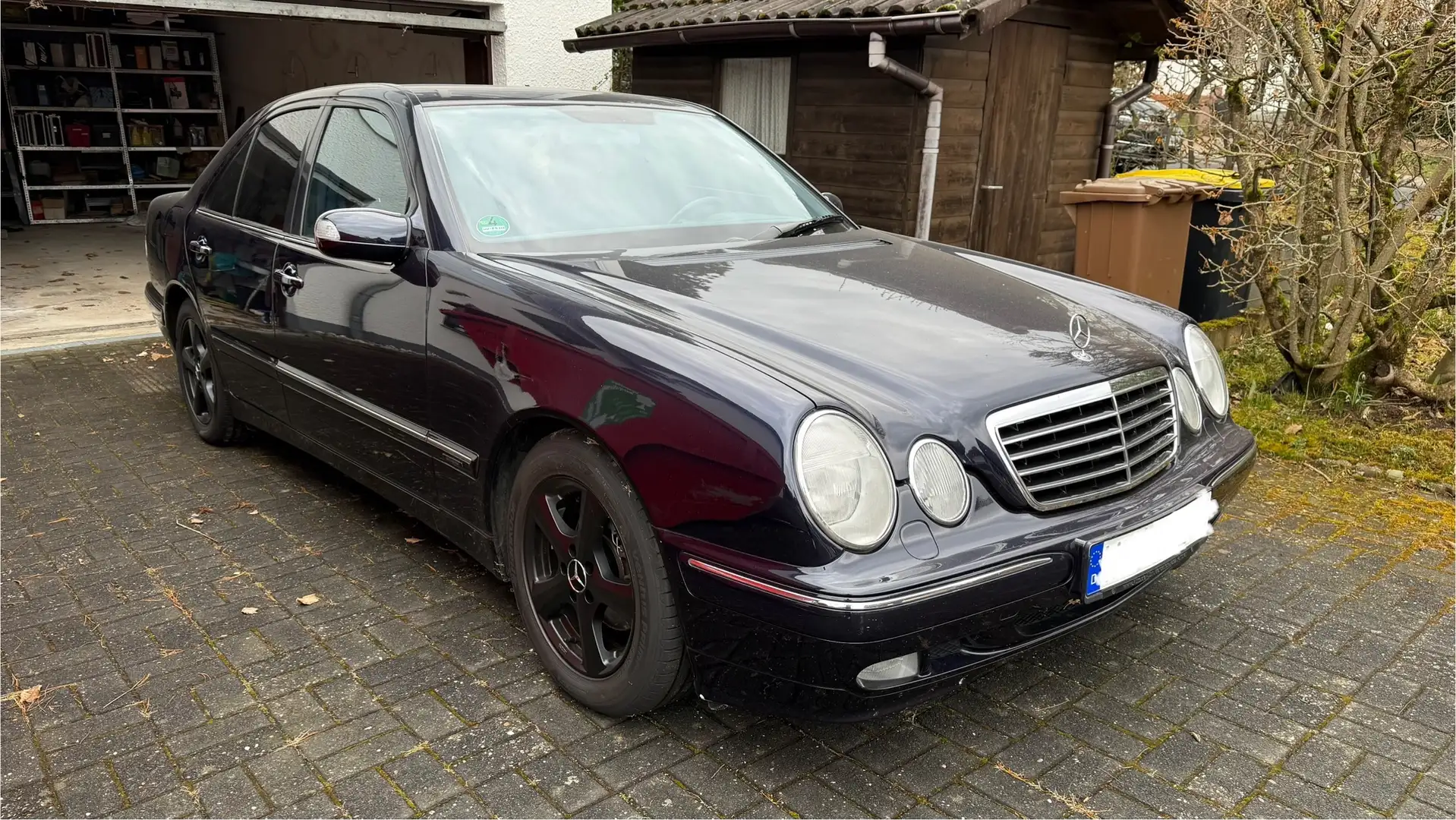 Mercedes-Benz E 240 E-Klasse Avantgarde Синій - 1