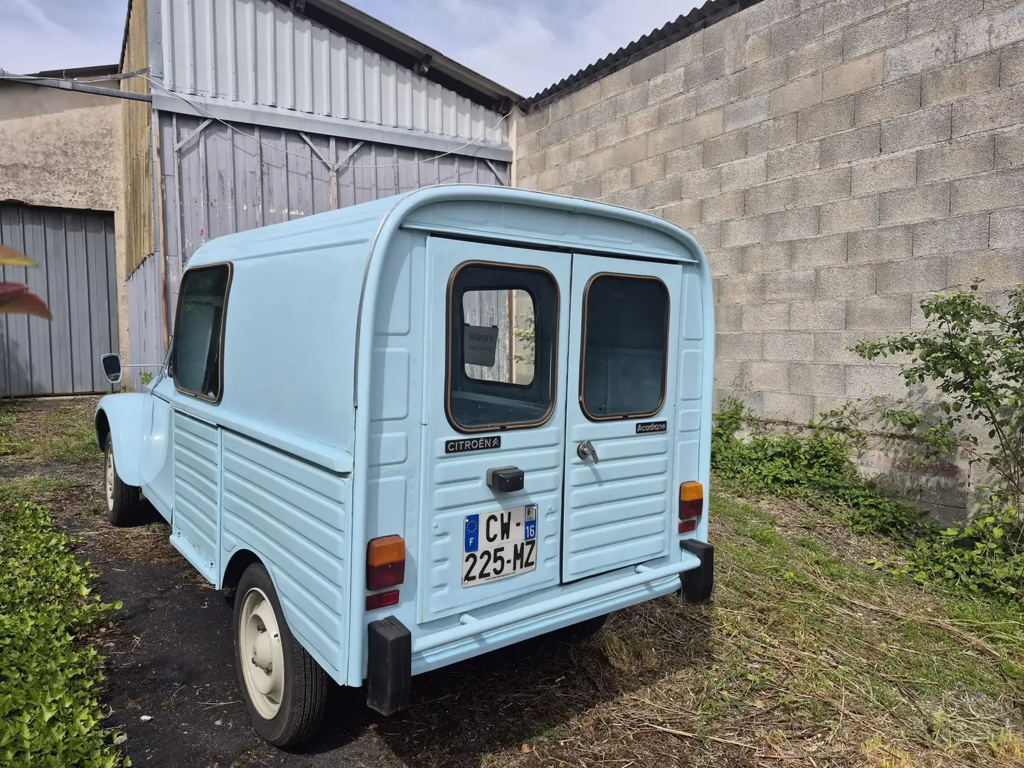 Citroen Acadiane Bleu - 2