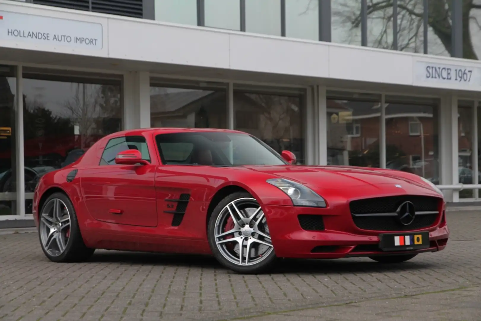Mercedes-Benz SLS 6.3 AMG Roşu - 1