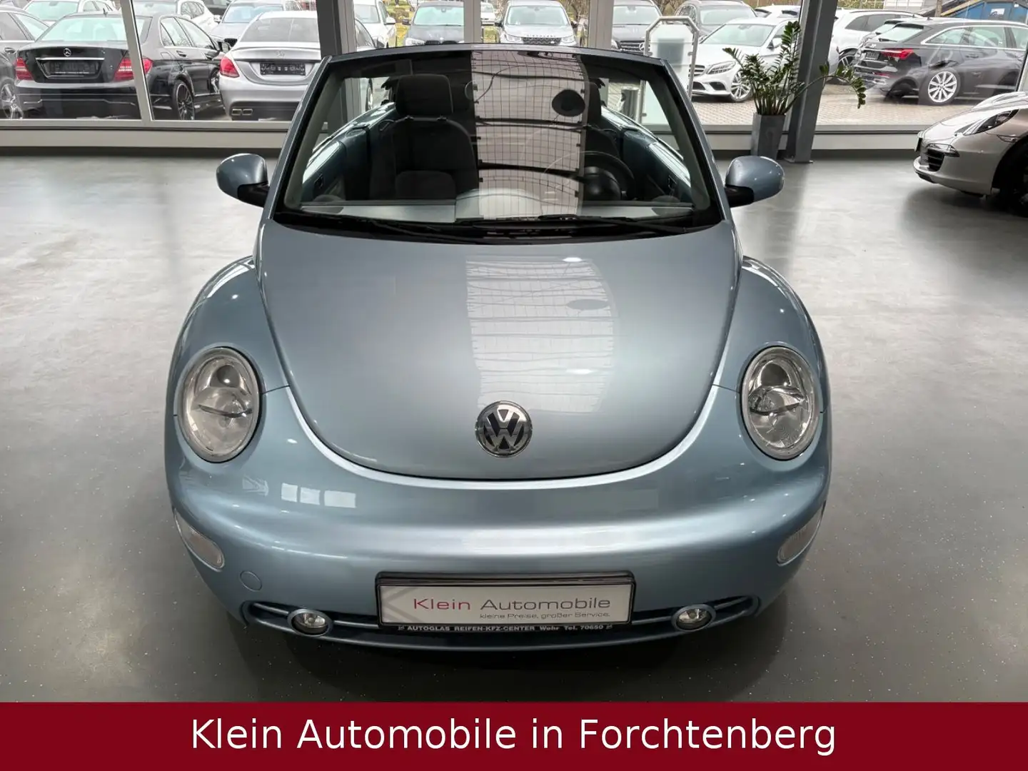 Volkswagen New Beetle Cabriolet 1.6 Highline Klima LM Blau - 2