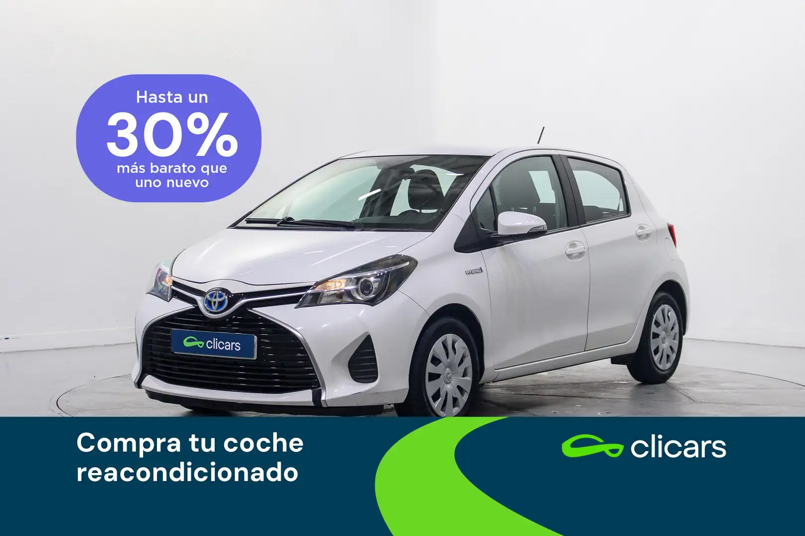 Toyota Yaris Hybrid 1.5 Active Blanco - 1