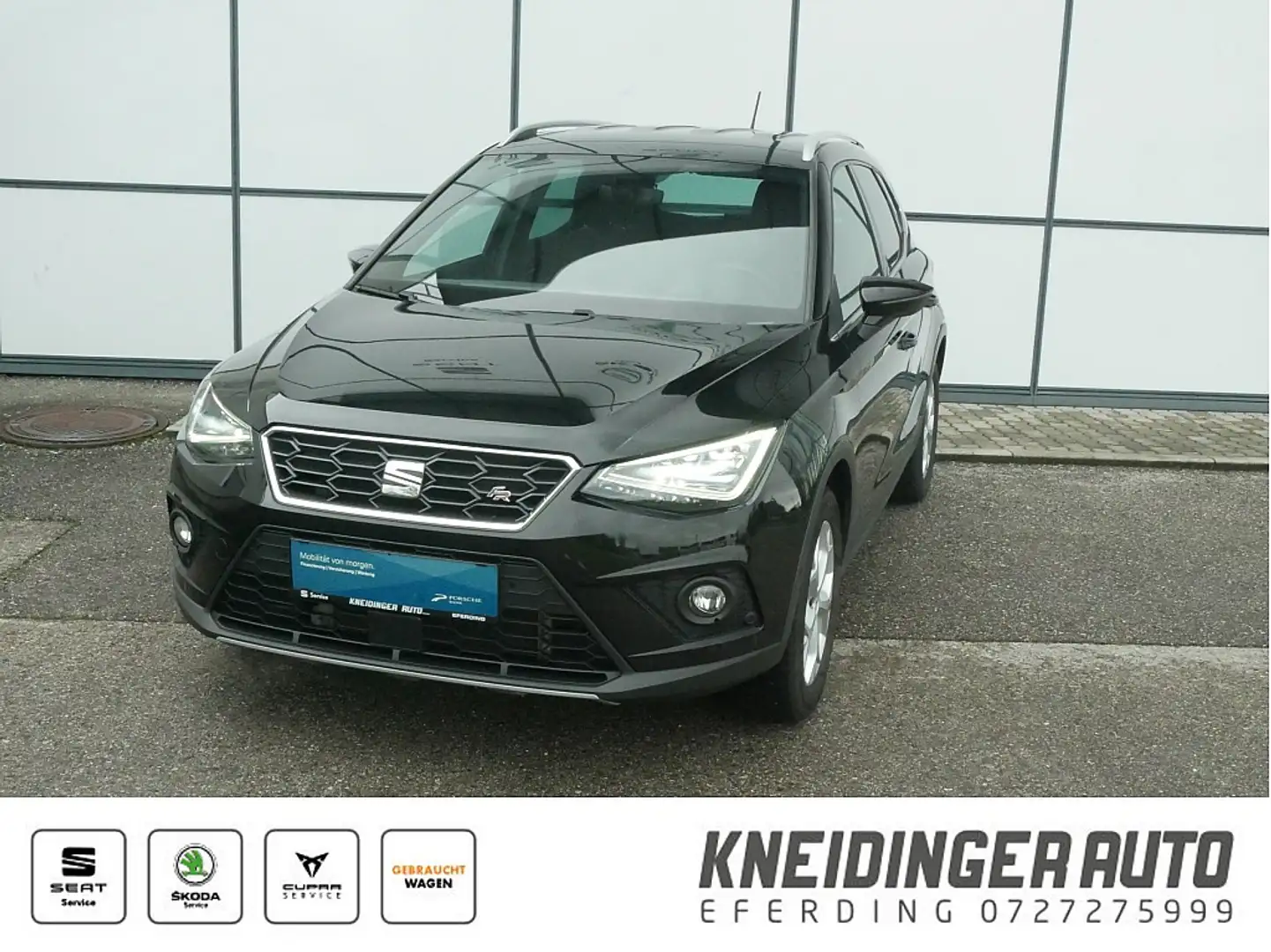 SEAT Arona 1,0 Eco TSI FR Austria, Rückfahrkamera, Tempoma... Noir - 1
