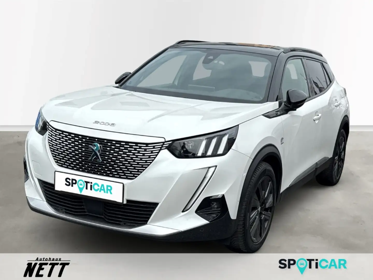 Peugeot 2008 GT Elektromotor 136 Weiß - 1