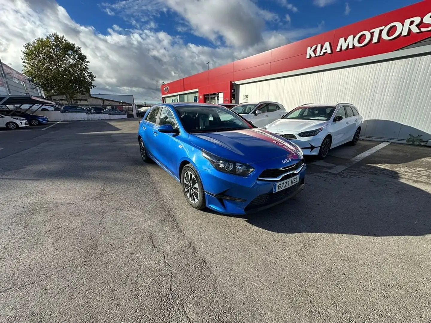 Kia Ceed / cee'd 1.0 T-GDI Drive 100 Bleu - 2