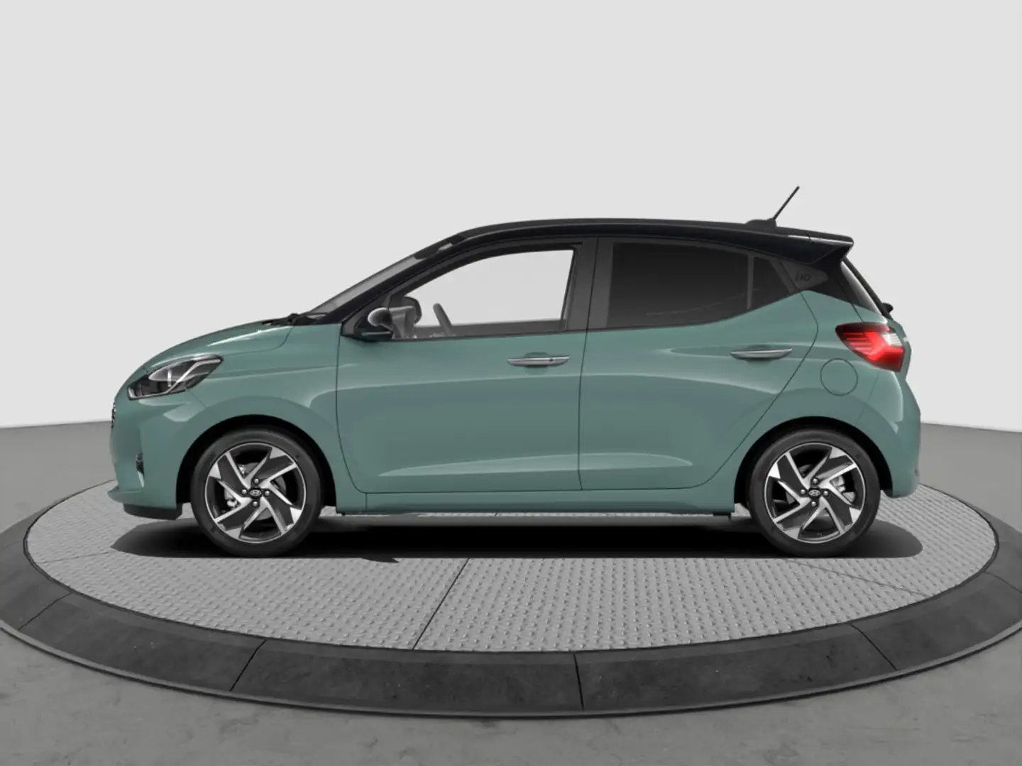 Hyundai i10 1.2 PRIME KEYLESS APPLE CARPLAY ANDROID AUTO DAB S Grün - 2