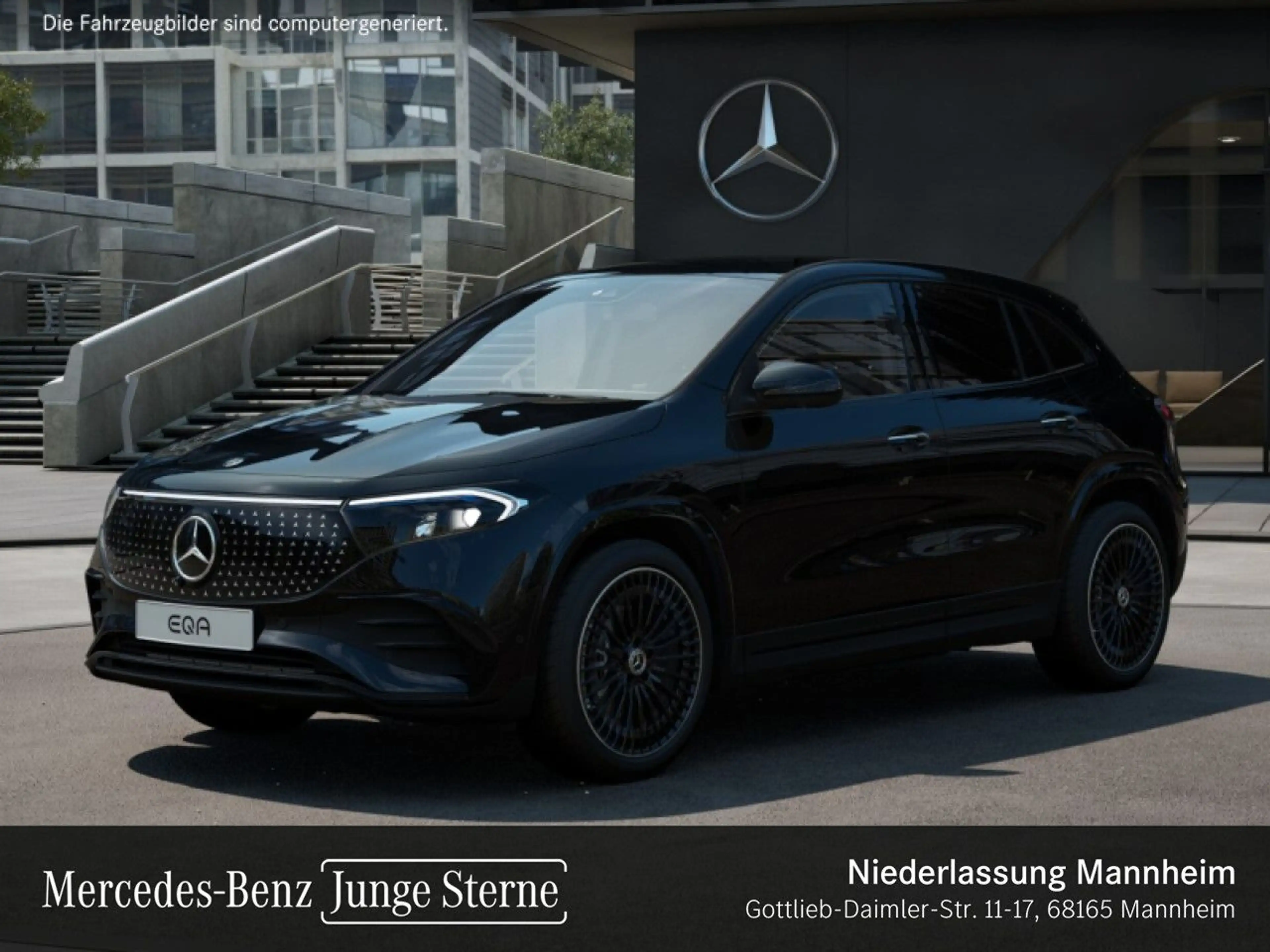 Mercedes-Benz EQA 350 4M AMG+NIGHT+PLUS-PAKET+360+MEMORY+KEYLESS — photo 14