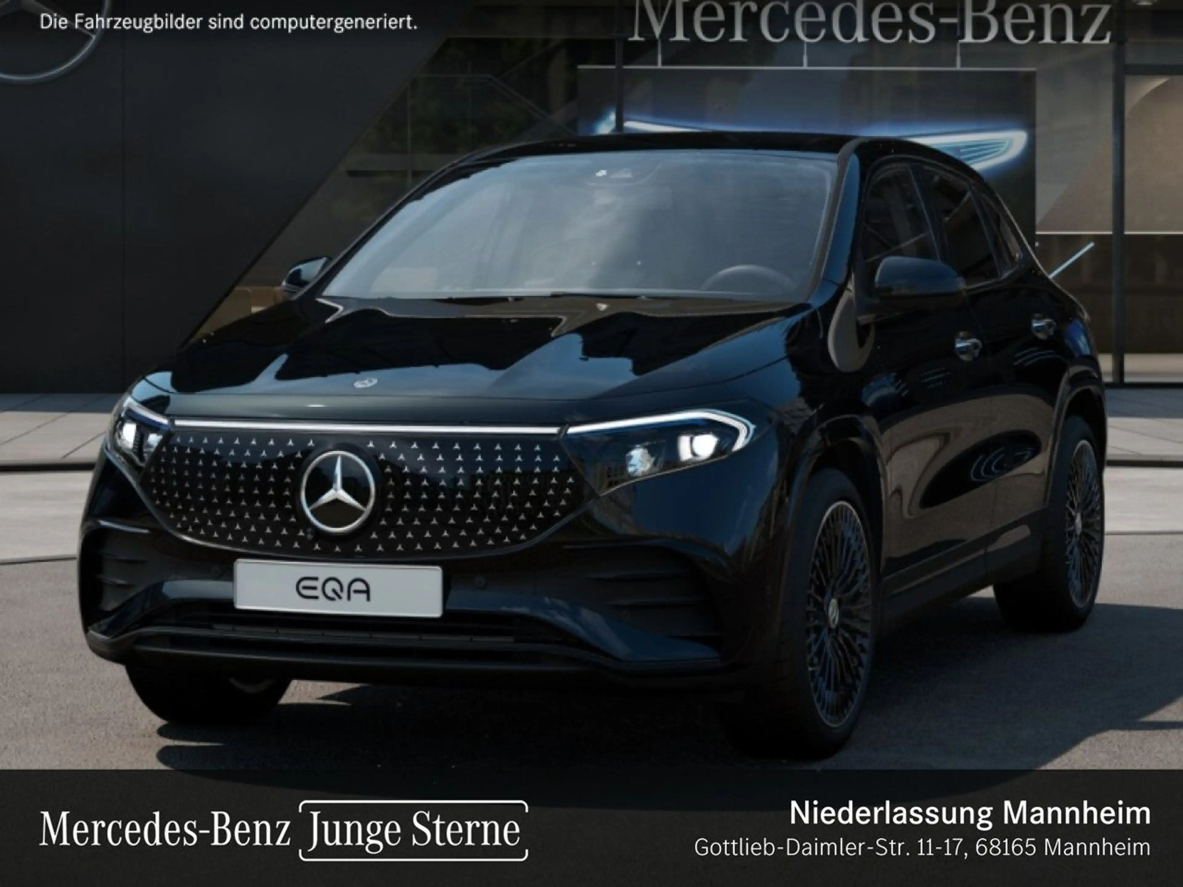 Mercedes-Benz EQA 350 4M AMG+NIGHT+PLUS-PAKET+360+MEMORY+KEYLESS — photo 2