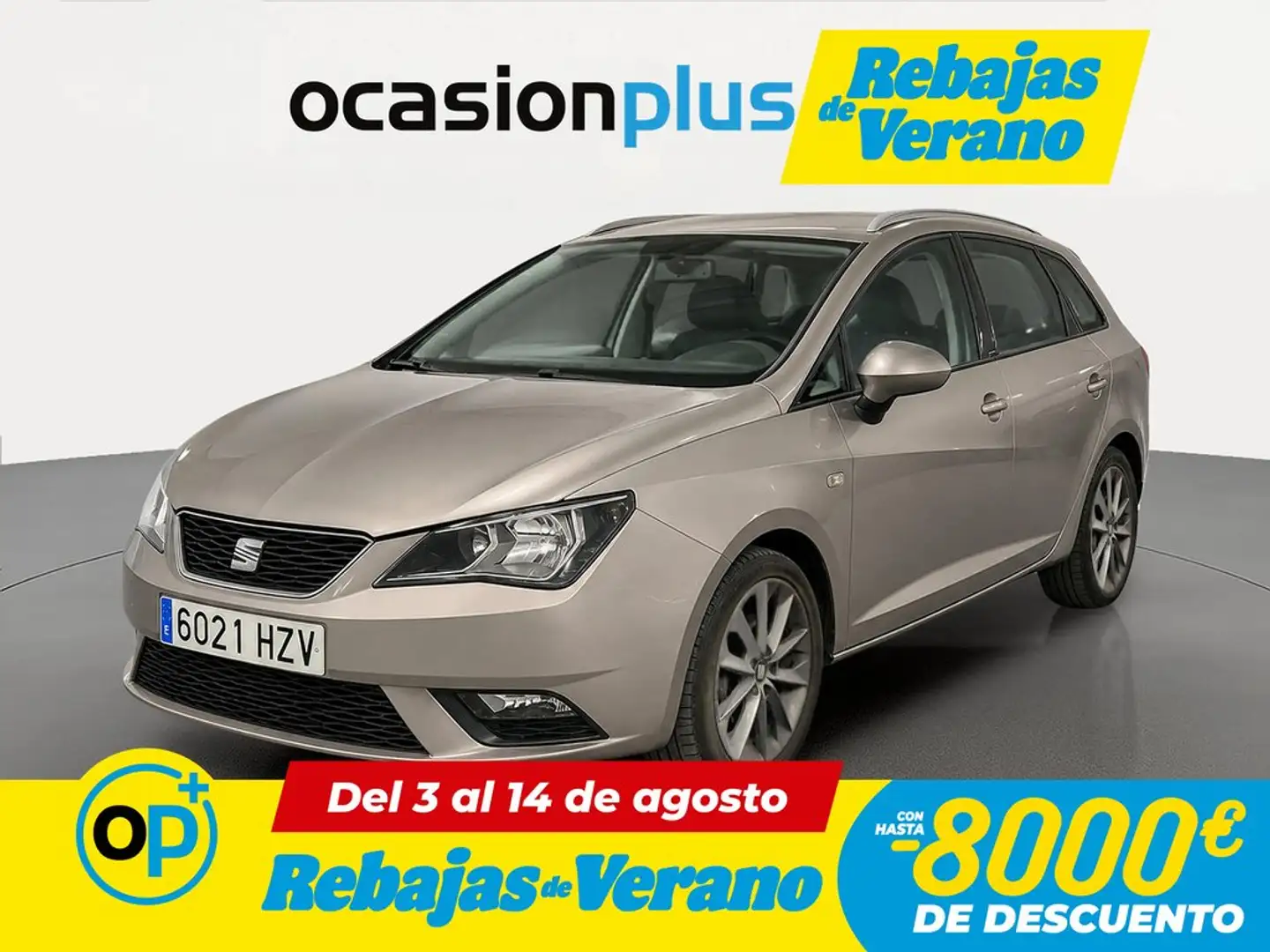 SEAT Ibiza ST 1.6TDI CR Style 90 Gris - 1