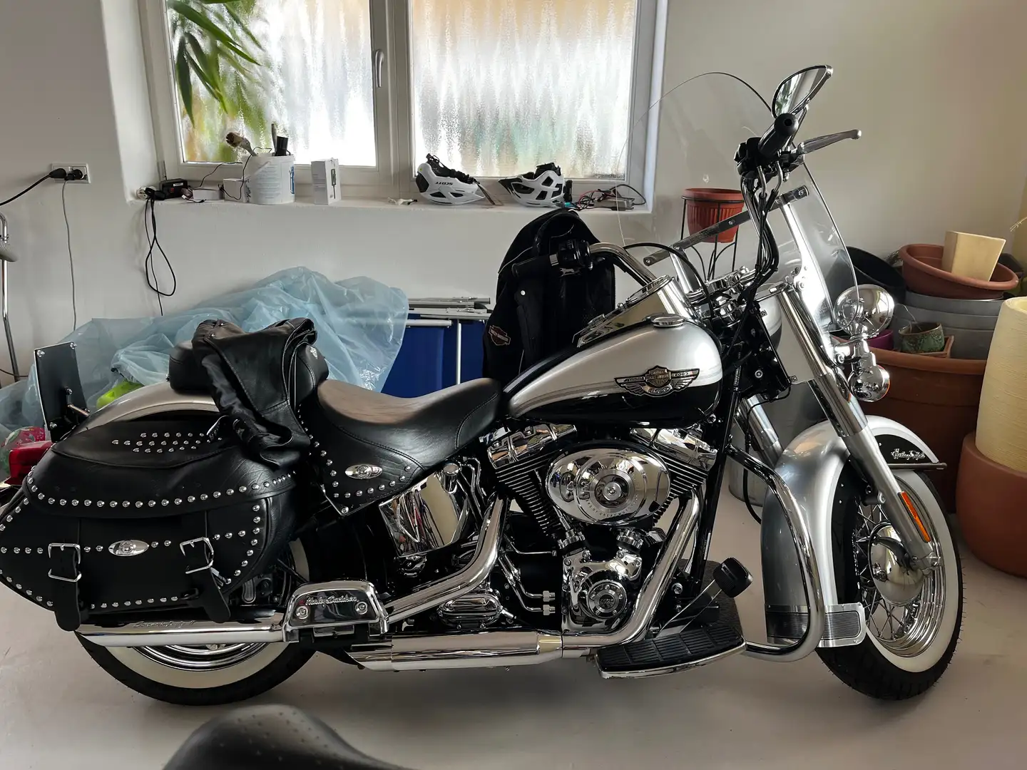 Harley-Davidson Heritage Softail 100th Anniversary Edition Ezüst - 1