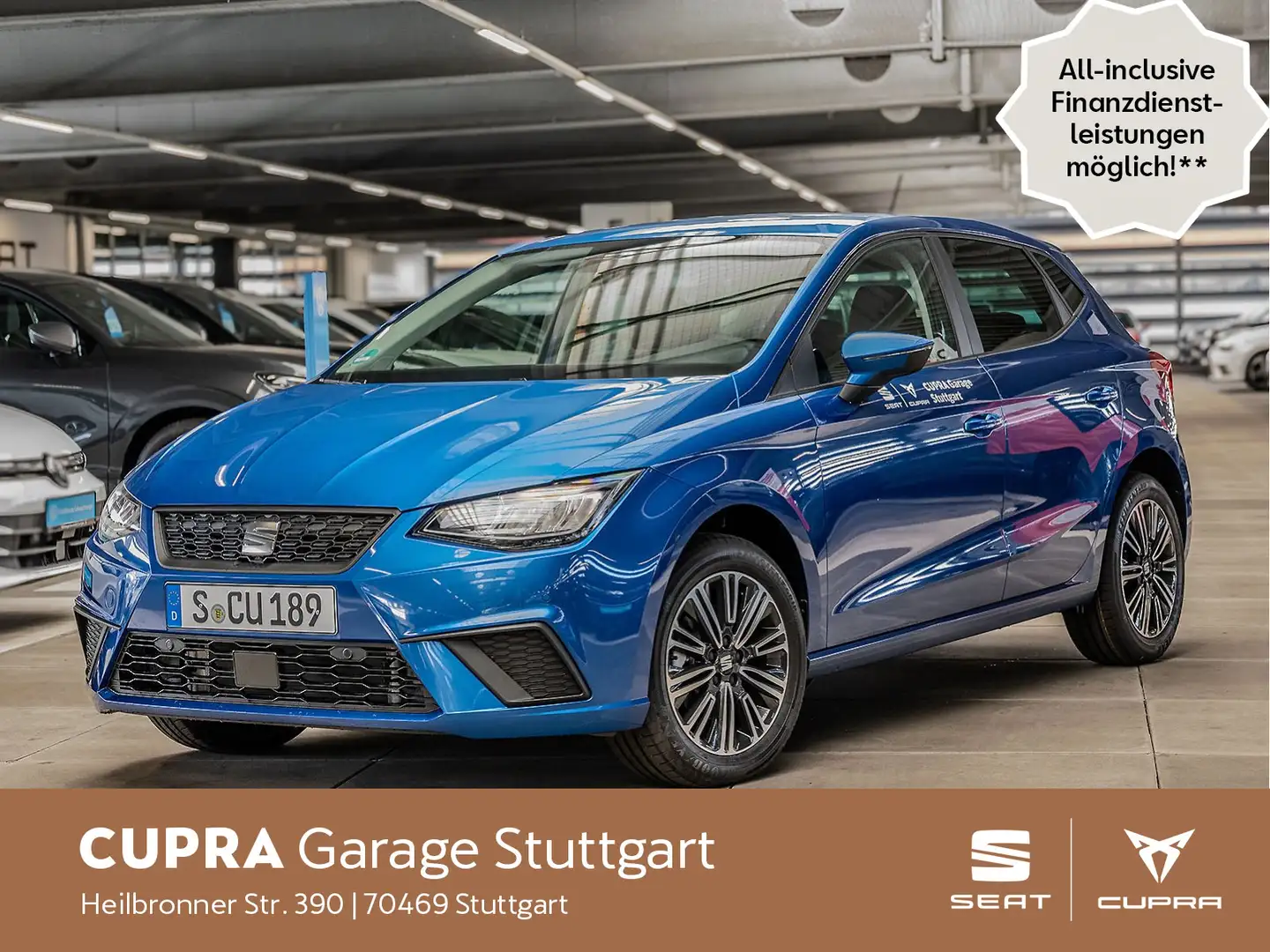 SEAT Ibiza Style Edition 1.0 TSI 85 kW (116 PS) DSG * Blau - 1