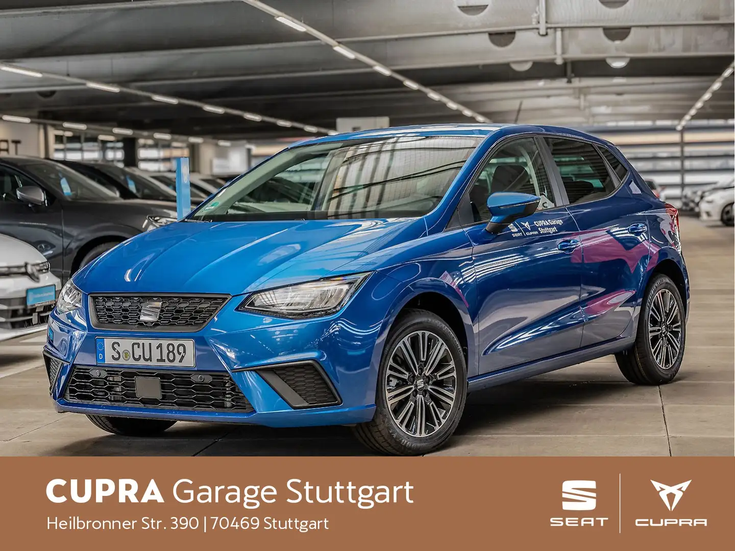 SEAT Ibiza Style Edition 1.0 TSI 85 kW (116 PS) 7-Gan Blau - 2