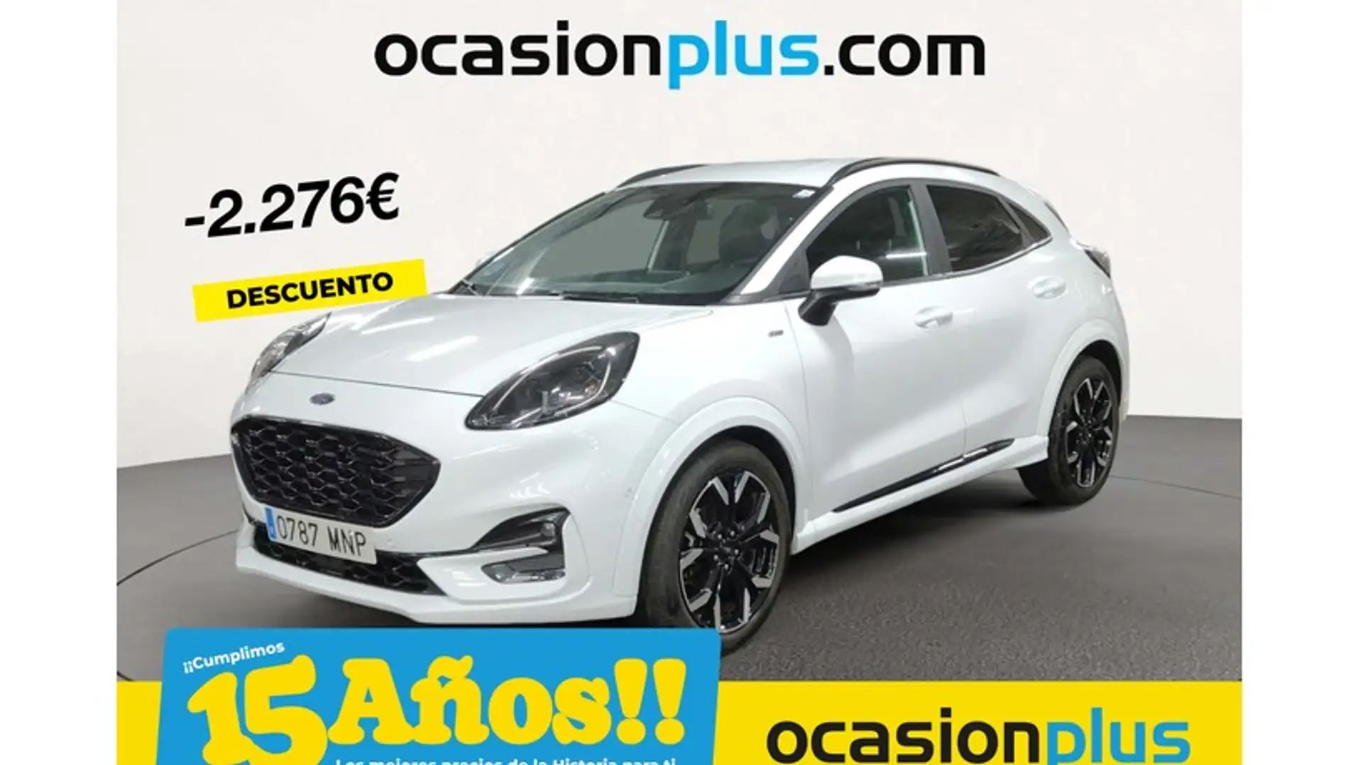 Ford Puma 1.0 EcoBoost MHEV ST-Line X 125 Blanco - 1
