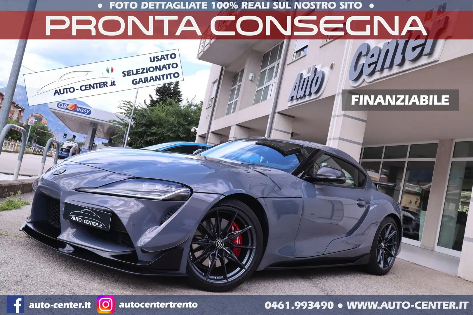 Toyota Supra 3.0 Premium Sport MT *AC SCHNITZER Aero Pack Gris - 1