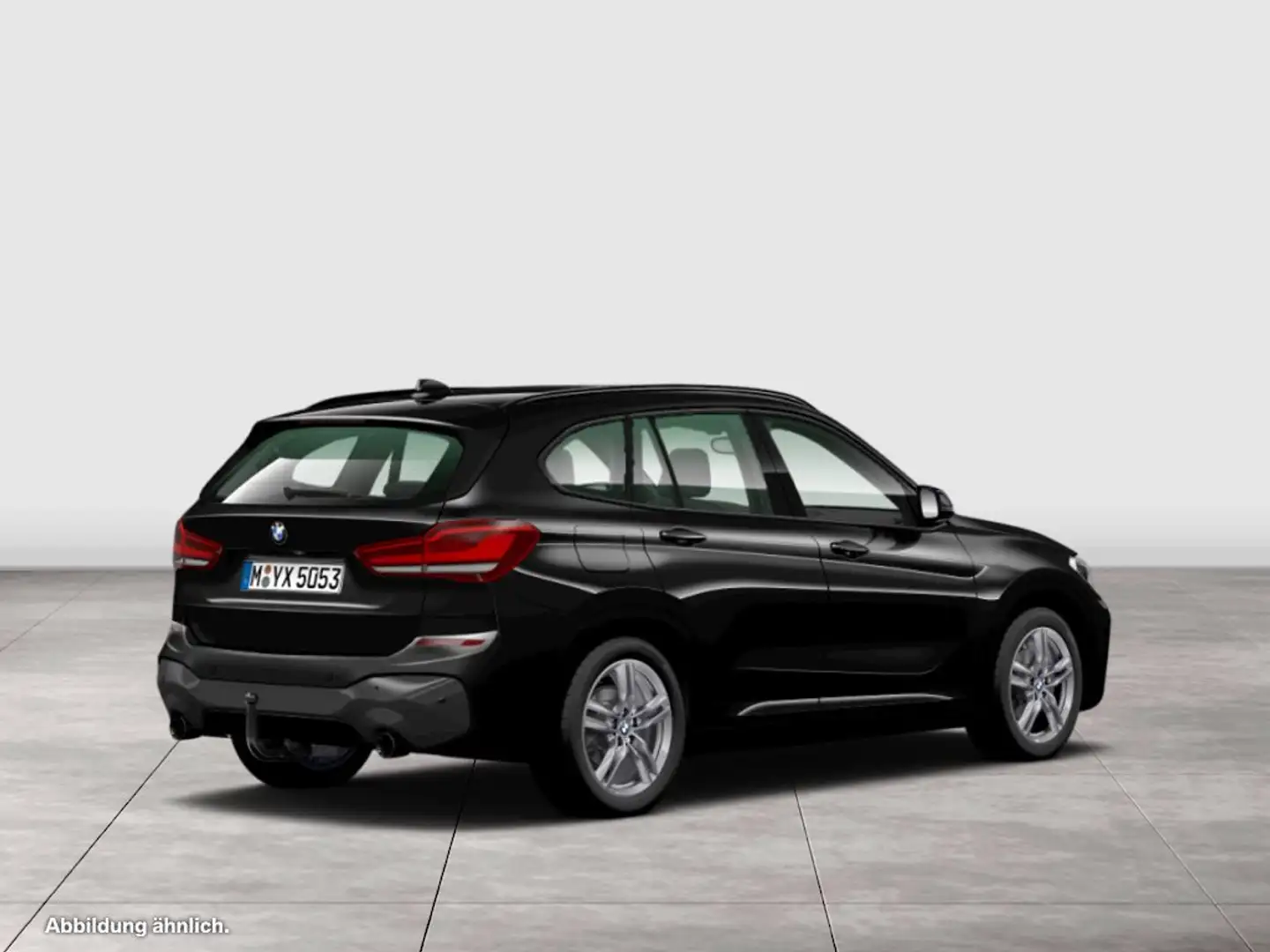 BMW X1 xDrive18d M-SPORT+AHK+RFK+NAVI+LED+PDC+HIFI Noir - 2